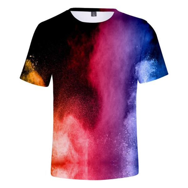 

women's t-shirt 2021 color smoke 3d hip hop harajuku men/women fashion tshirt short sleeve t-shirts tees, White