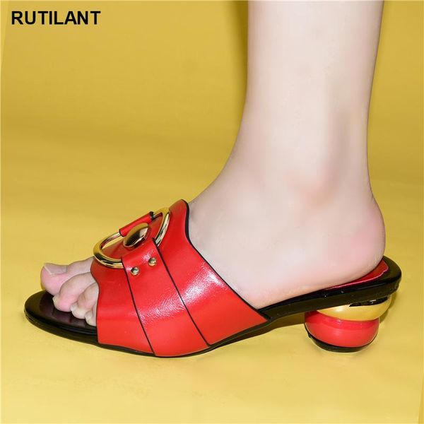 

dress shoes fashion simple party prom summer sandal rhinestone slippers peep toe women mid heels sandals concise solid, Black