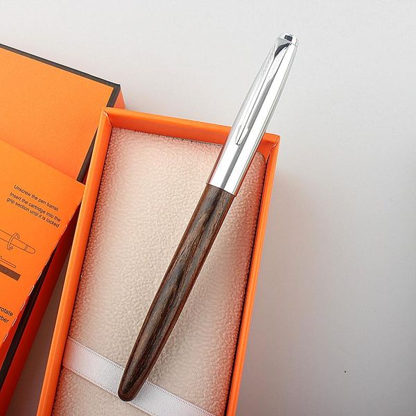 

fountain pens stainless steel wood pen calligraphy practice business gift creative 0.38mm