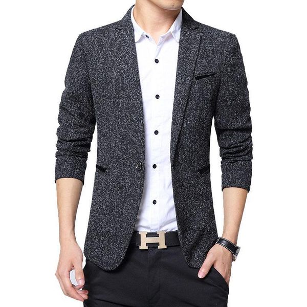 

men's suits & blazers lazer fashion ritish style male slim fat 5xl thin casual men jacket coat rand outwear lusa masculina f5188, White;black