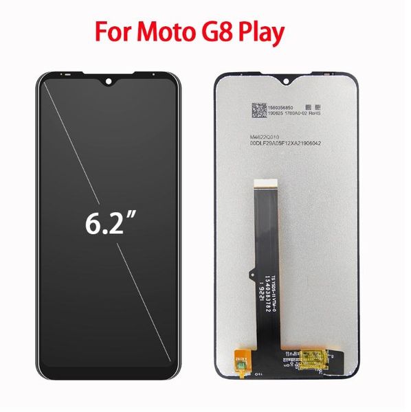 LCD-Display für Motorola Moto G8 Play, Touchscreen-Panels, Digitizer-Baugruppe, Ersatz
