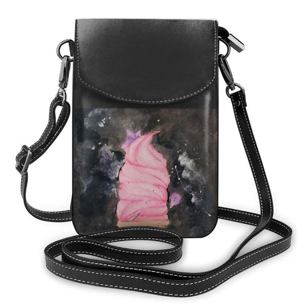 

evening bags ice cream shoulder bag shopping leather women female bulk retro purse