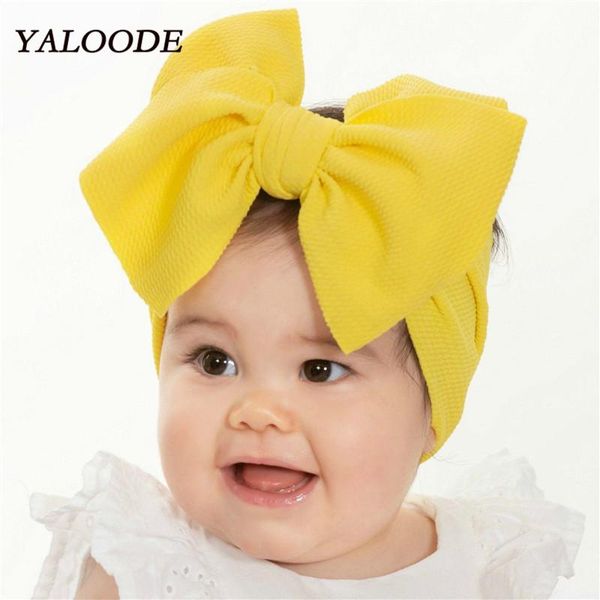

colors baby headbands elastic candy color born turban head bands bows kids girl hair accessories, Slivery;white