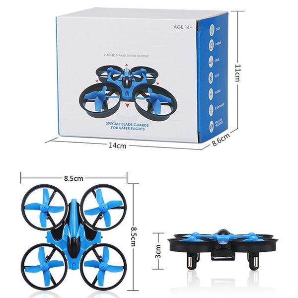 

mini drone rc one key return quadcopters toy gift present helicopter for kids children christmas drones