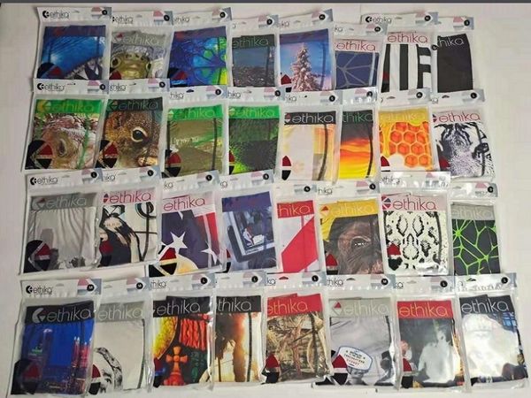 

designer ethikaunderpants boxer ethika men's shorts men's boxer underpants underwear comfortable, Black;white