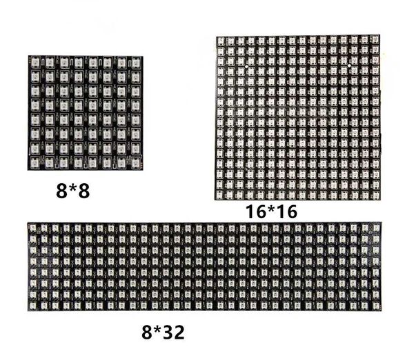 

panel full color rgb matrix module smd 8*8/8*32/16*16 pixels modules led