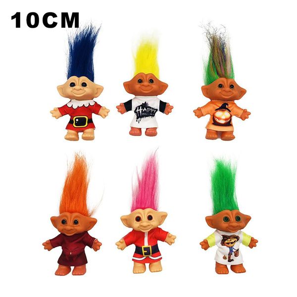 

christmas dressing troll doll halloween nostalgic vinyl toy ugly dolls