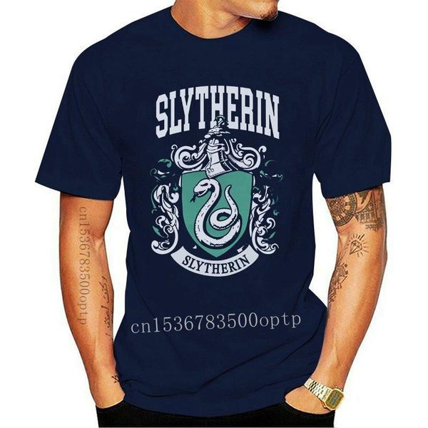 

men's t-shirts slytherin t shirt, White;black