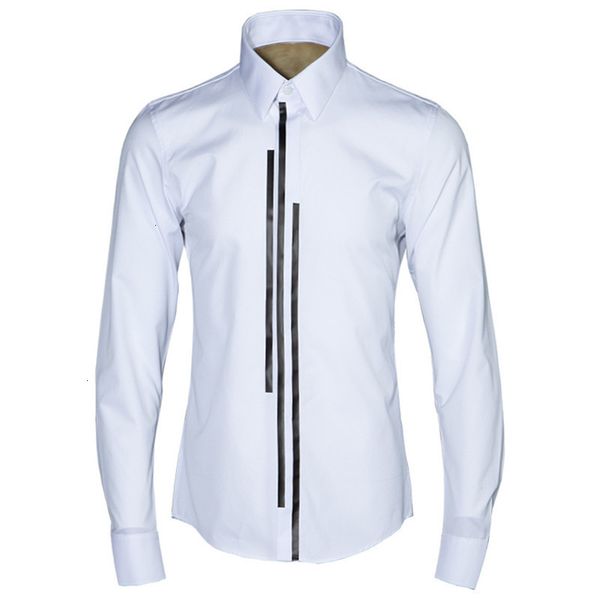 

men's t-shirts original classic trend long sleeve cotton men brand white solid shirts male fashion spring shirt mens chemise ieo3, White;black