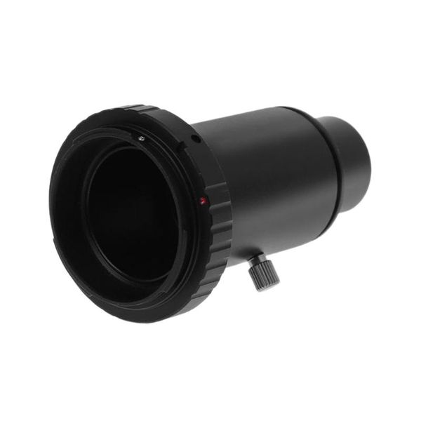 

aluminum t2 adapter telescope extension tube 1.25 inch mount thread t-ring for eos lens adapters & mounts