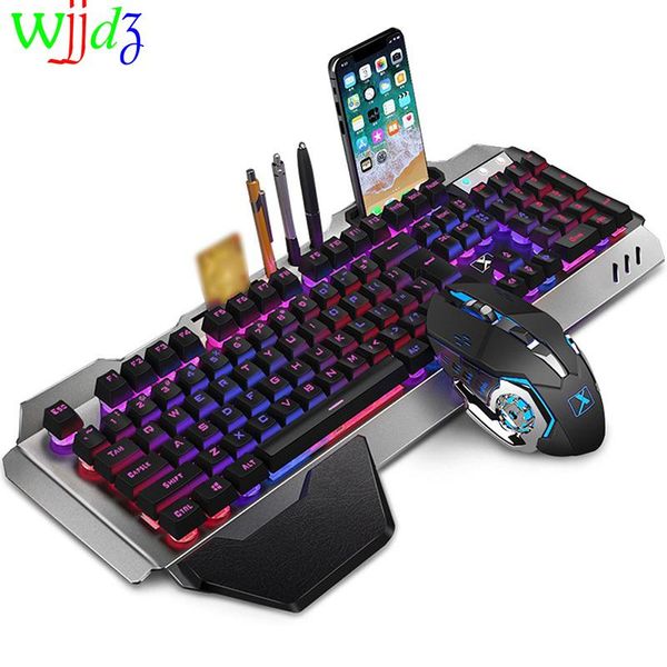 

keyboard mouse combos wireless game and set led kit waterproof backlight for pc