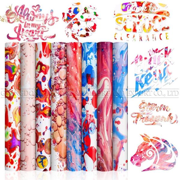 

window stickers lucky goddness infusible transfer ink 8 pcs 12x12" watercolor sublimation paper cricut joy suitable for t-shirt cup mou