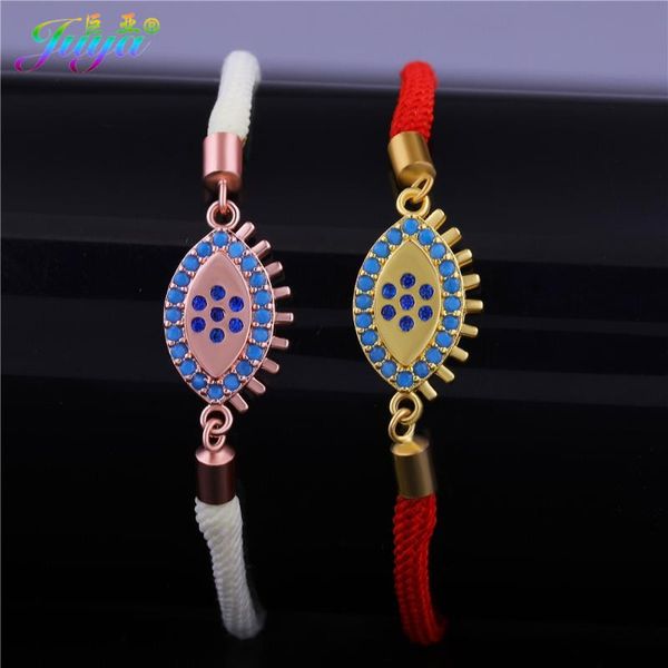 

charm bracelets gold//rose gold greek eye connector with adjustable rose chains for women men turkish jewelry, Golden;silver