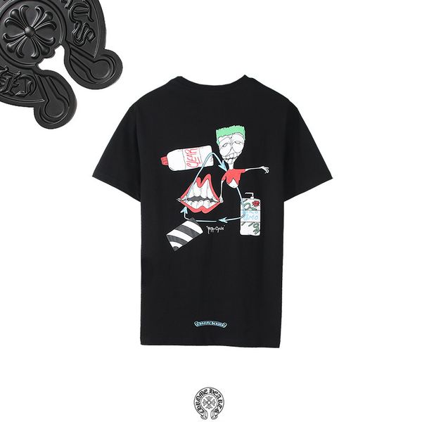 

crosin cross matty boy graffiti frankenstein short sleeve t-shirt, White