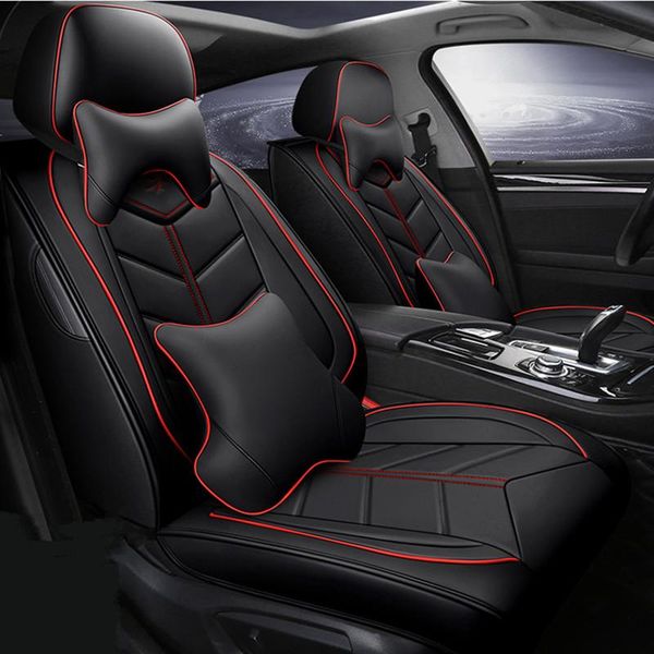 

car seat covers full coverage eco-leather auto seats pu leather for mini roadster countryman paceman accessories