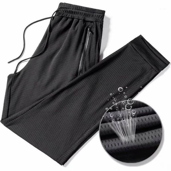 

men's pants summer quick dry casual jogging outdoor sports slim classic clothes black gray thin trousers male sweatpants