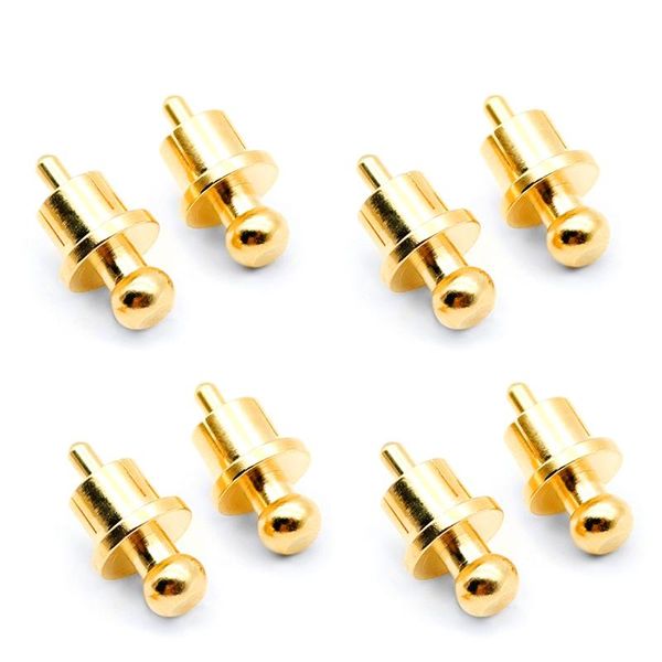 

computer speakers 8pcs gold plated rca cap plug short-circuit socket, phono connector shielding jack socket protect cover caps