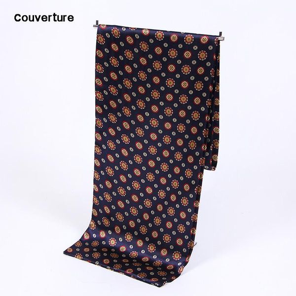 

scarves couverture men silk fashion accessories autumn winter male long scarf cravat bandana tassel, Blue;gray