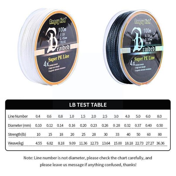 

braid line 4 strands 100m braided fishing super pe multifilament smooth h3j1
