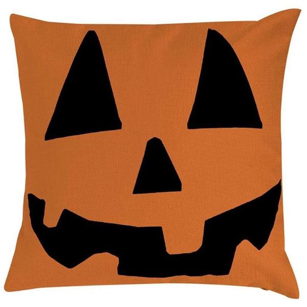 

pillow case halloween theme pillowcase treat or trick printed hug home sofa living room holiday decoration square #yl5