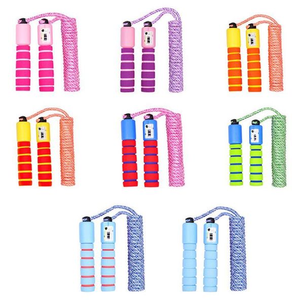 

jump ropes adjustable speed rope with counter and anti slip handle