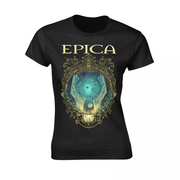 

ladies epica mirror authorized women women t-shirt, White;black