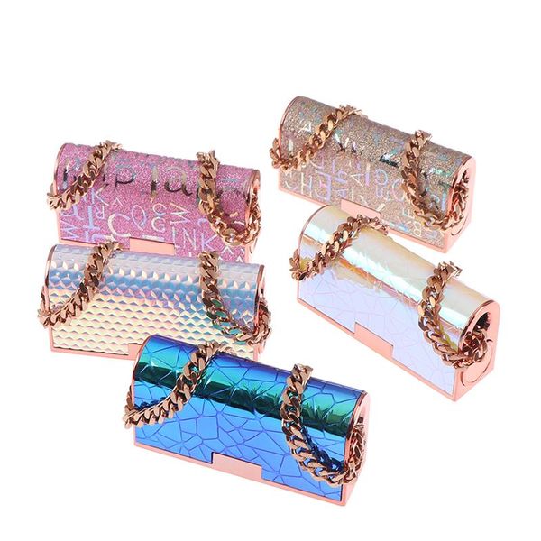 

1pcs creative bag shape lip gloss tube diy containers bottle empty cosmetic container bags & cases
