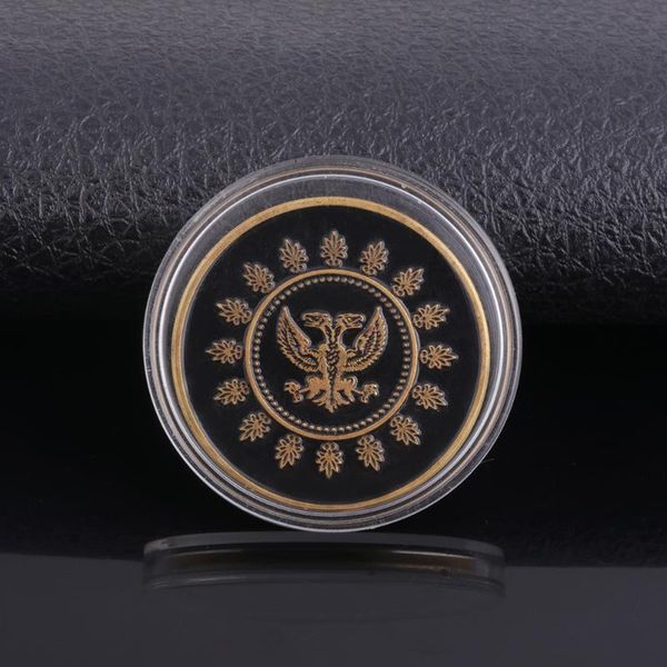 

keychains movie john wick el gold coin keychain double sided blood oath marker cosplay metal props accessories, Silver