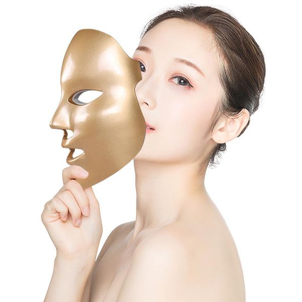 

colors led facial mask pon therapy anti-acne wrinkle removal skin rejuvenation face care tool light women electric massagers