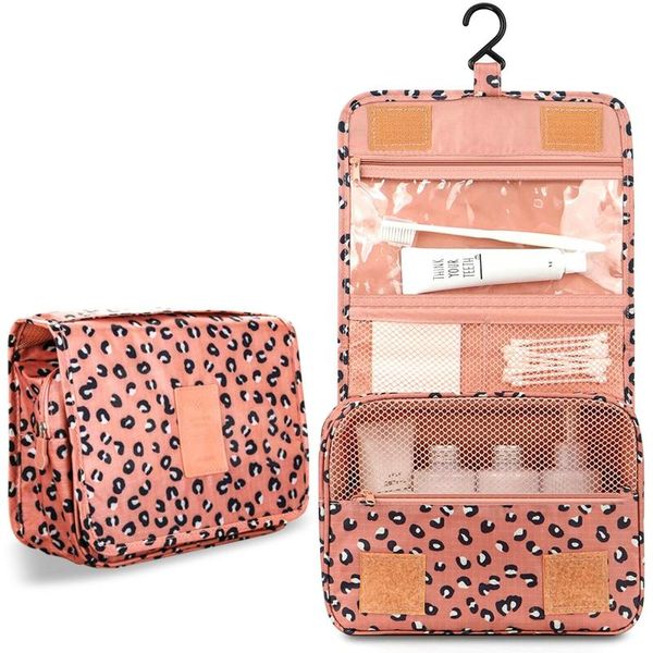 

cosmetic bags & cases ladies wash bag toiletry make up handbag travel case hanging pouch