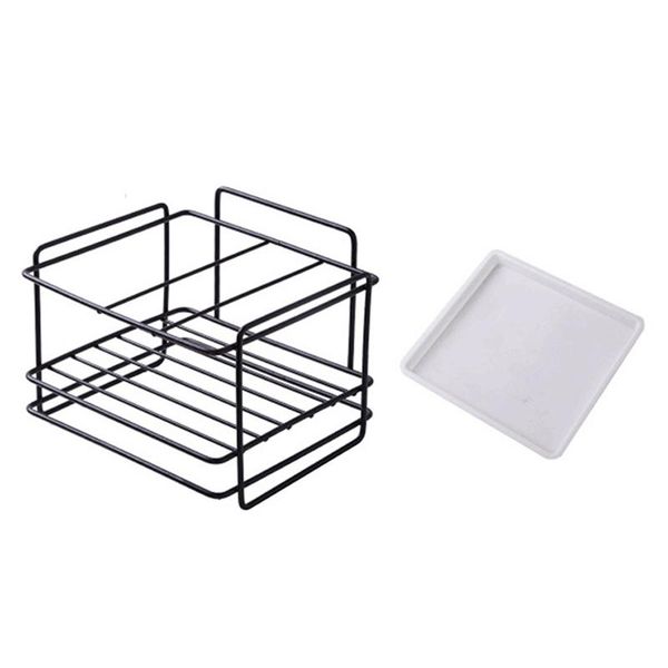 

kitchen drain storage rack sink household counterbrush bowl rag pot & organization