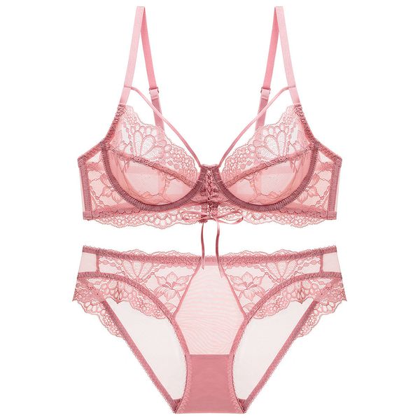 

super thin transparent bra with large and small, Black;white