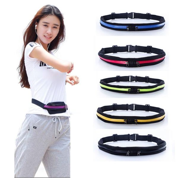

outdoor bags sports riding running bag men& women multifunction pockets waterproof mobile phone belt waist pack fitness