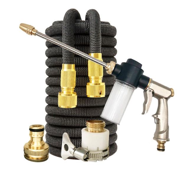 

watering equipments multifunction extensible hose high pressure car wash water with gun adjustable nozzle garden