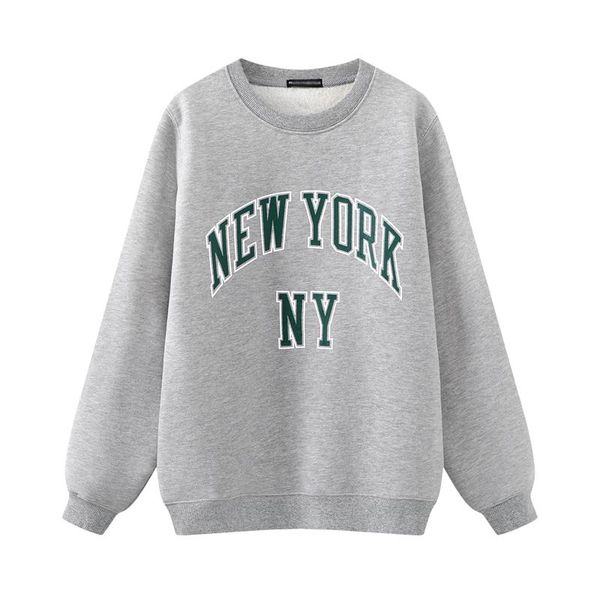 

women's hoodies & sweatshirts oversize girls casual fleece 2021 autumn fashion ladies streetwear pullovers female warm sweatshirt women, Black