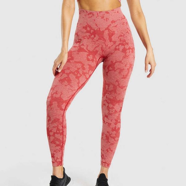 

yoga outfits adapt camo seamless leggings women high waist fitness yoga pants scrunch bum leggings dropshipping gym clothing sports tights, White;red