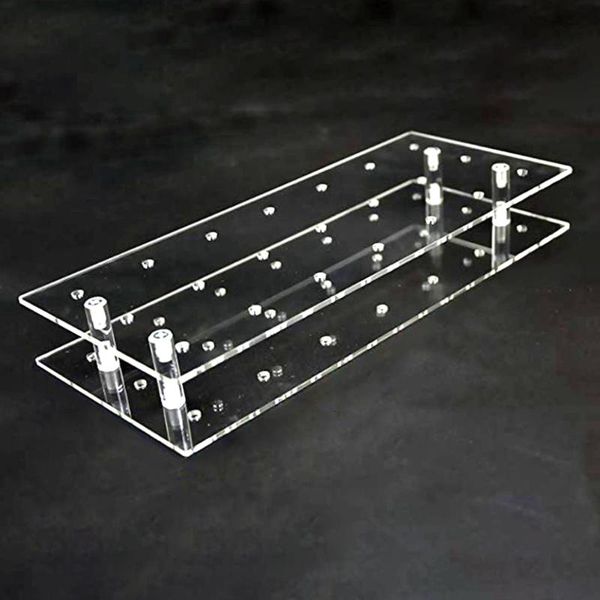 

other bakeware lollipop stand kitchen base shelf rectangular decoration display holder 21 hole cake party acrylic wedding dessert tool diy