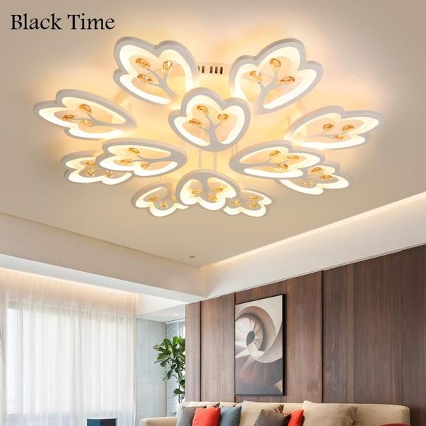 

chandeliers white frame led chandelier home lights for living room bedroom indoor lighting fixtures modern ceiling ac 110v 220v