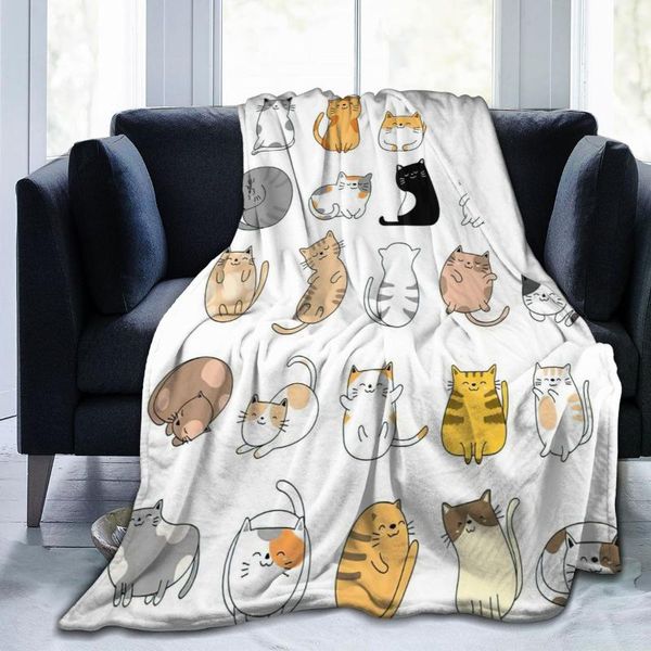 

blankets ultra soft sofa blanket cover cartoon bedding flannel plied bedroom decor for children and adults 278698865