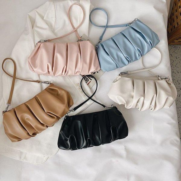 

evening bags brand designer pu leather women's shoulder bag fashion simple handbag small square crossbody