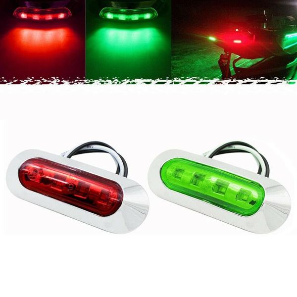 

emergency lights sealed waterproof navigation led boat bow pontoon piranha lamp
