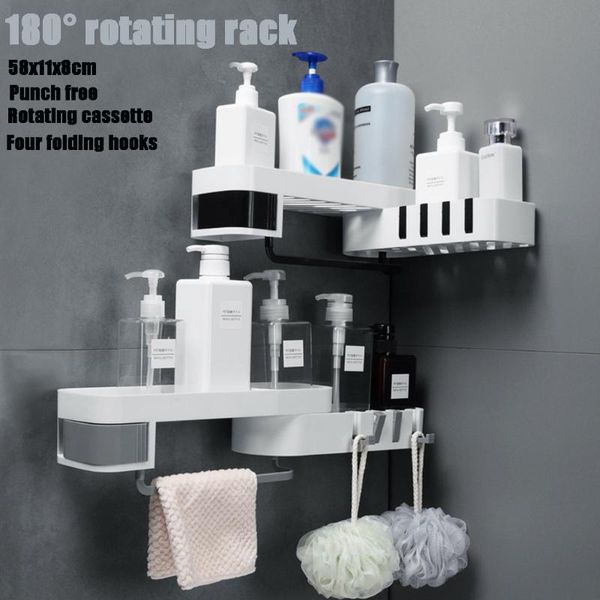 

bathroom storage & organization shelf shower gel body wash rack organizer shampoo holder multifunctional kitchen wall basket