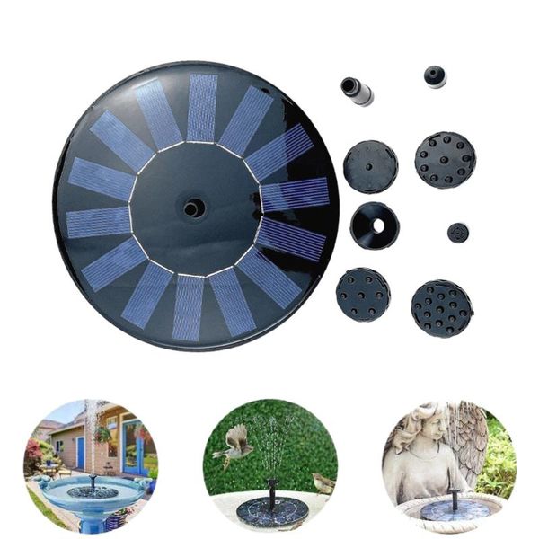 

solar powered fountain pump replacement floating water for pool pond garden decorations