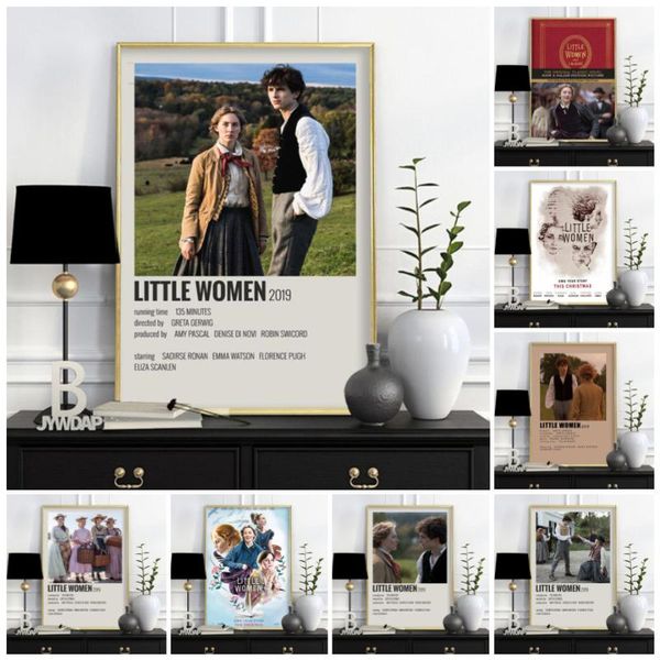 

paintings 2021 reying movie little women posters and prints pictures on the wall canvas painting art decoration bedroom home decor cuadros