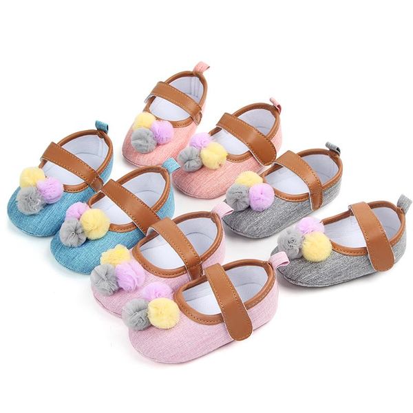 

first walkers 2021 the baby shoes soft sole anti-slip girl casual