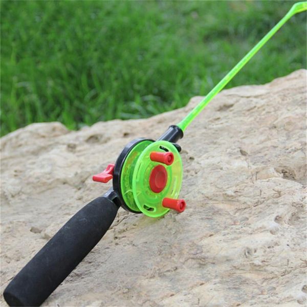 

mini carbon lightweight ice fishing rod with reel tackle tool boat rods