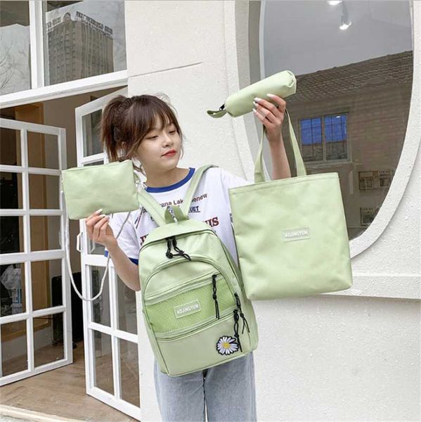 

backpack fashion candy color waterproof oxford women cute schoolbag shoulder student bag for teenager college girls