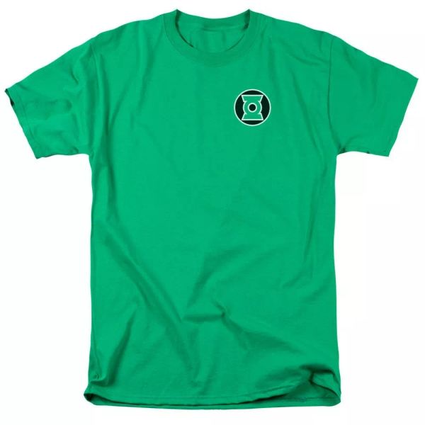 

green lantern - kyle rayner logo t-shirt dc comics sizes s-3x new, White;black