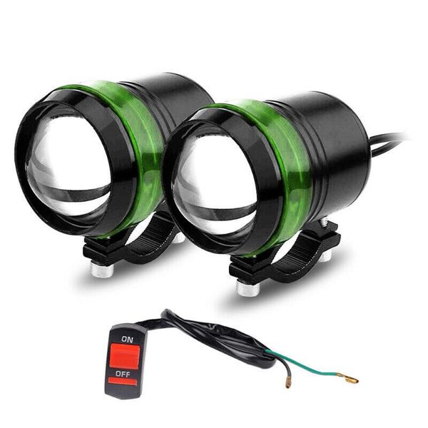 

car headlights led angel eye bulb headlight driving fog light spot rustproof flashing