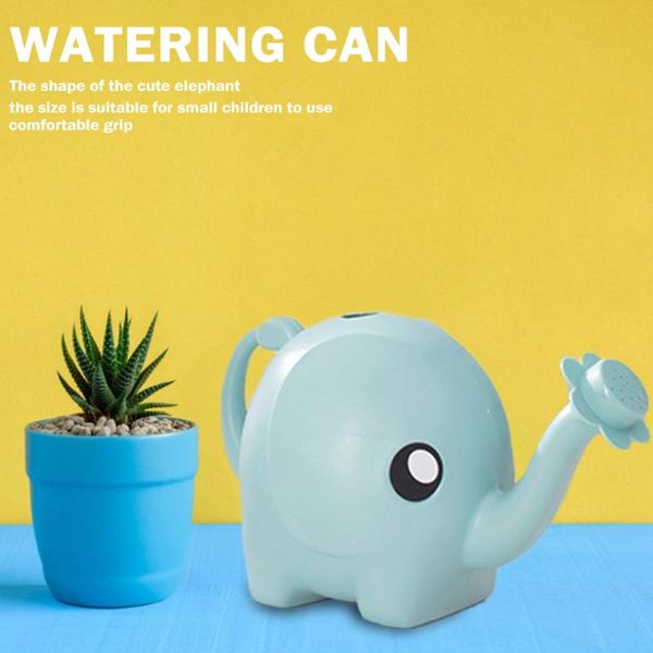 

watering equipments elephant shape kettle plastic flowers plant water bottle gardening cute can irrigation garden tool